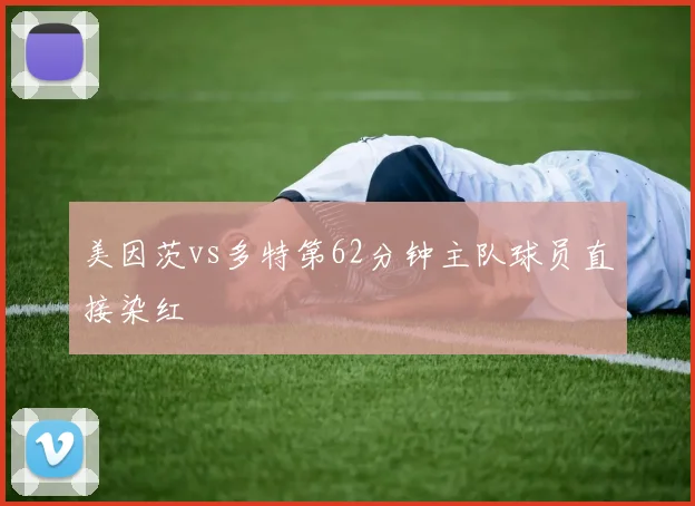 美因茨vs多特第62分钟主队球员直接染红